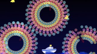 ビスケットで花火大会☆彡