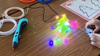 3Dペンでクリスマスツリー