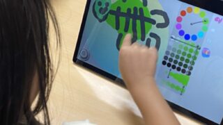 伊部小の放課後児童クラブさんへ出張教室☆