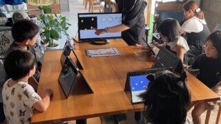 caféかも食堂さんでワークショップ開催☆彡