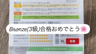 ジュニアプログラミング検定　合格！