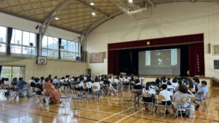 和気町本荘小学校親子でプログラミング！